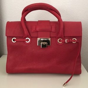 Jimmy Choo Leather Shoulder Bag